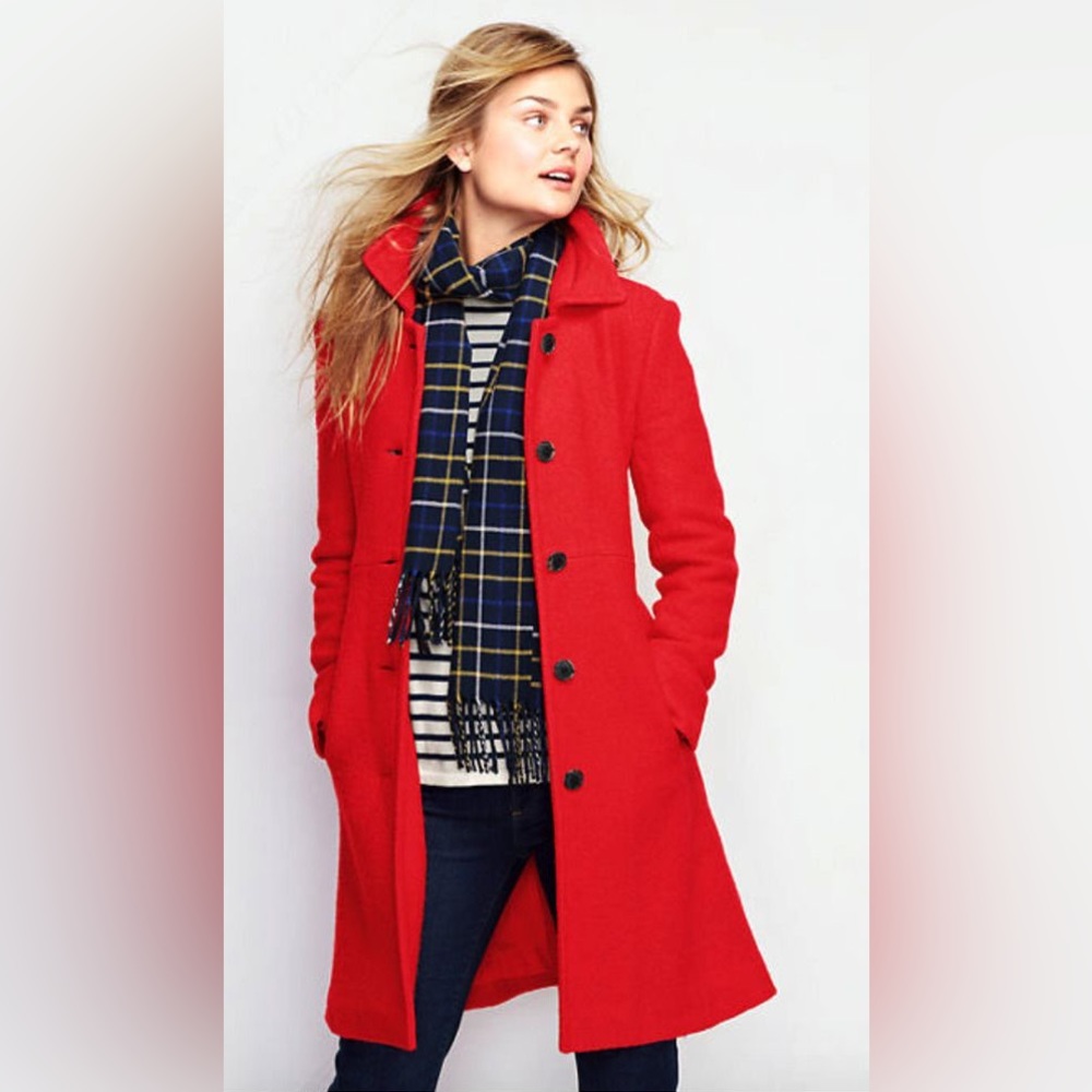 J. Crew Classic lady day coat in Italian double-cloth wool with Thinsulate - Picture 3 of 7